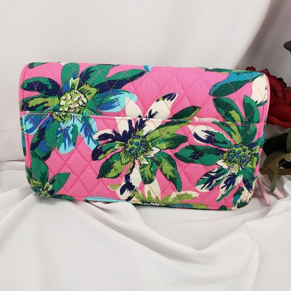 Vera Bradley Turnlock Crossbody, Tropical Paradise - Picture 3 of 5